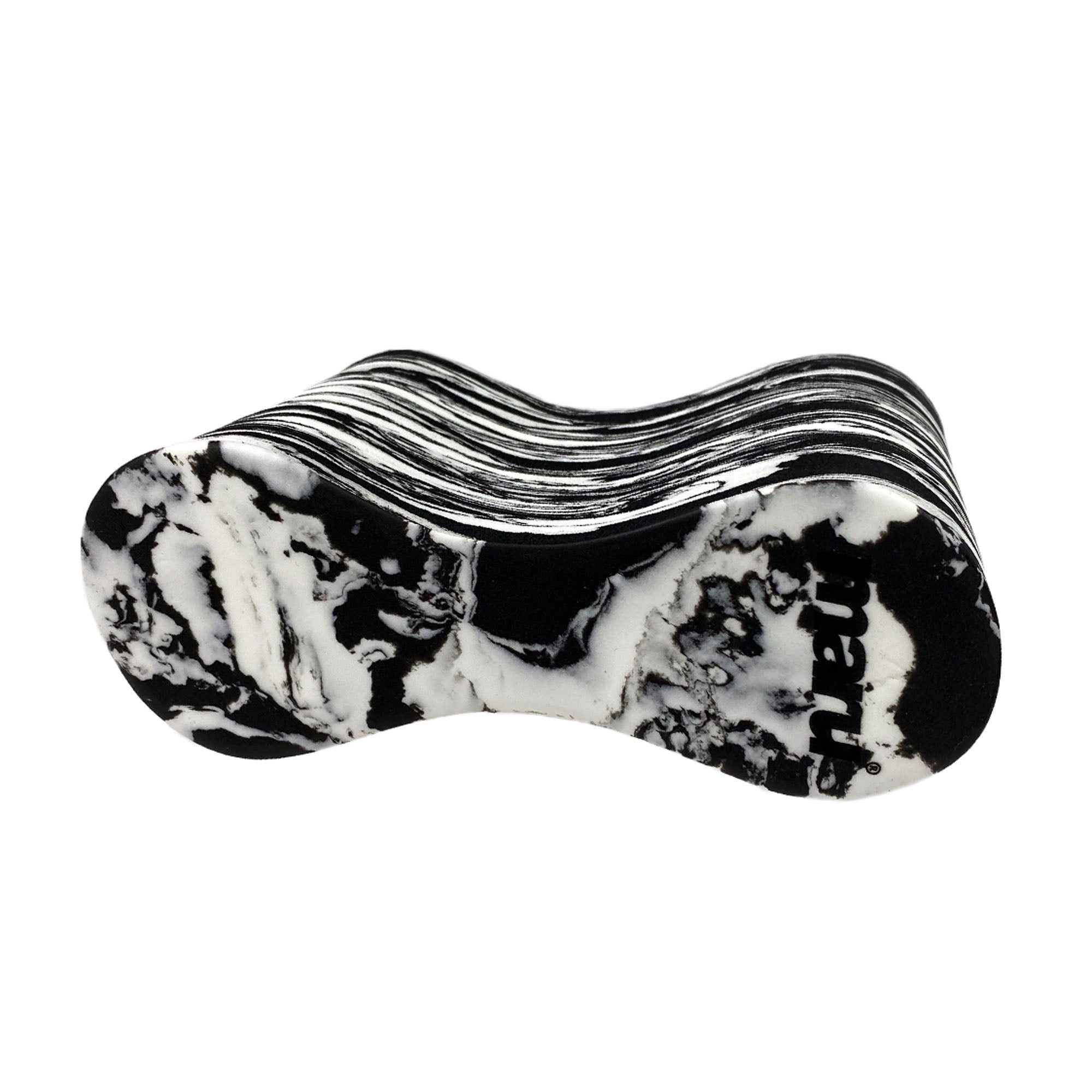 Adult Pull Buoy - Black and White Swirl