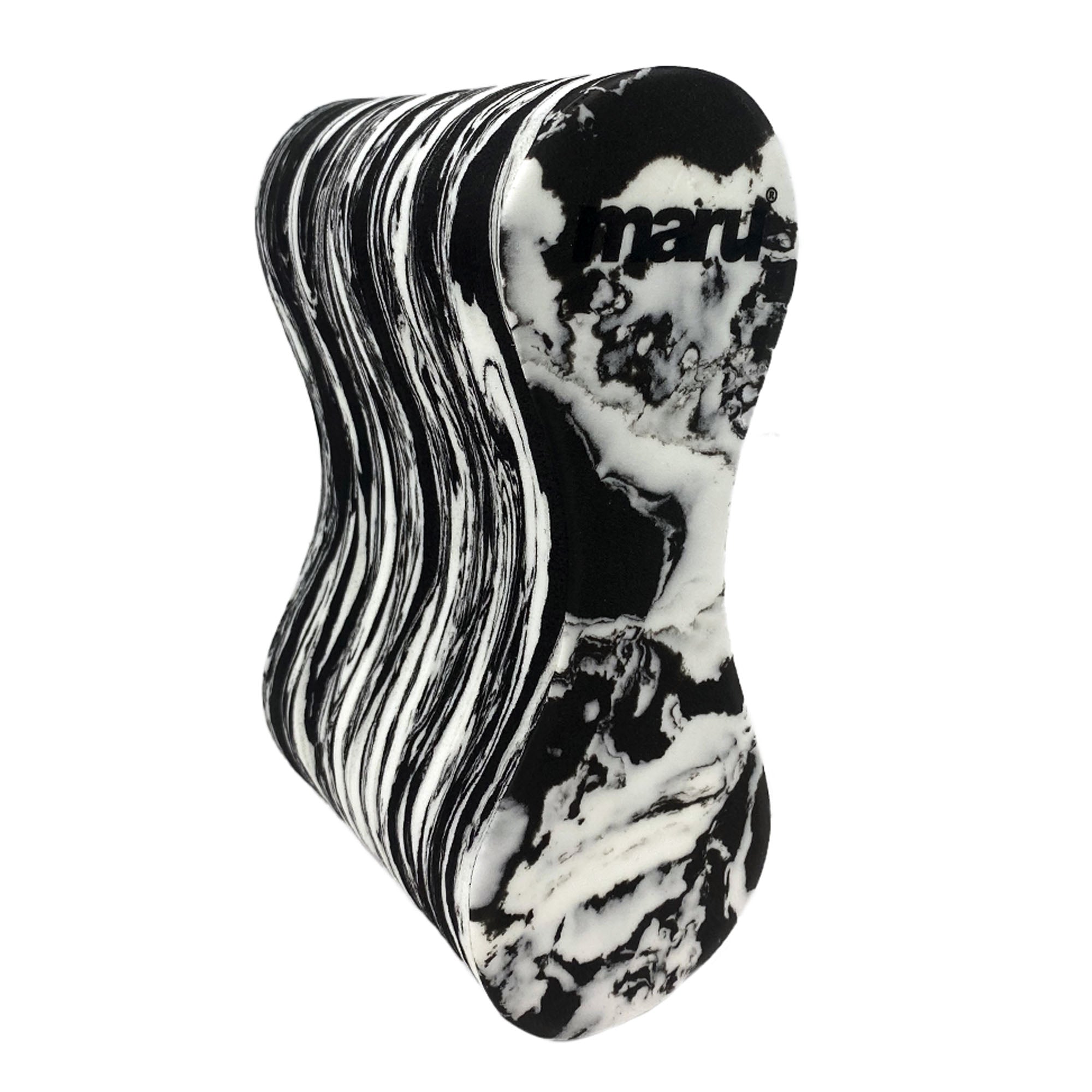Adult Pull Buoy - Black and White Swirl