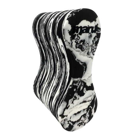 Adult Pull Buoy - Black and White Swirl
