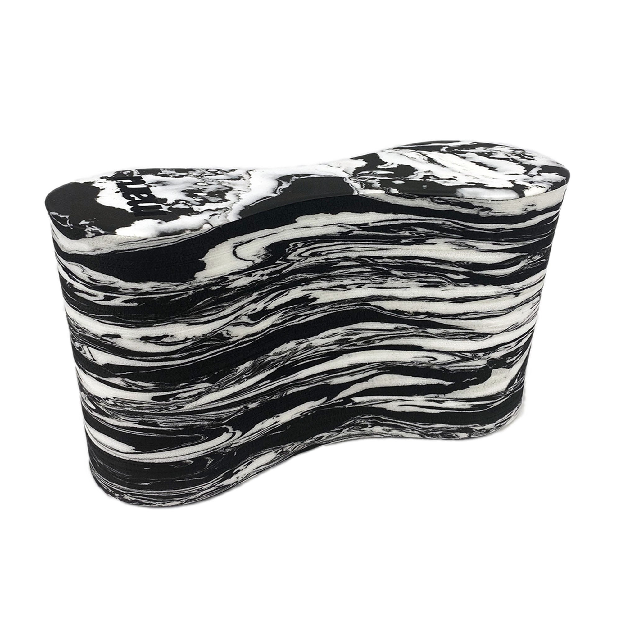 Adult Pull Buoy - Black and White Swirl