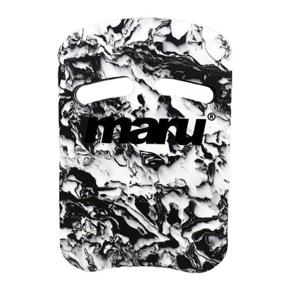 Maru Swim Kickboard - Black and White Swirl