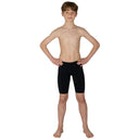 Black Junior Boys Pacer Ecotech Swim Jammers