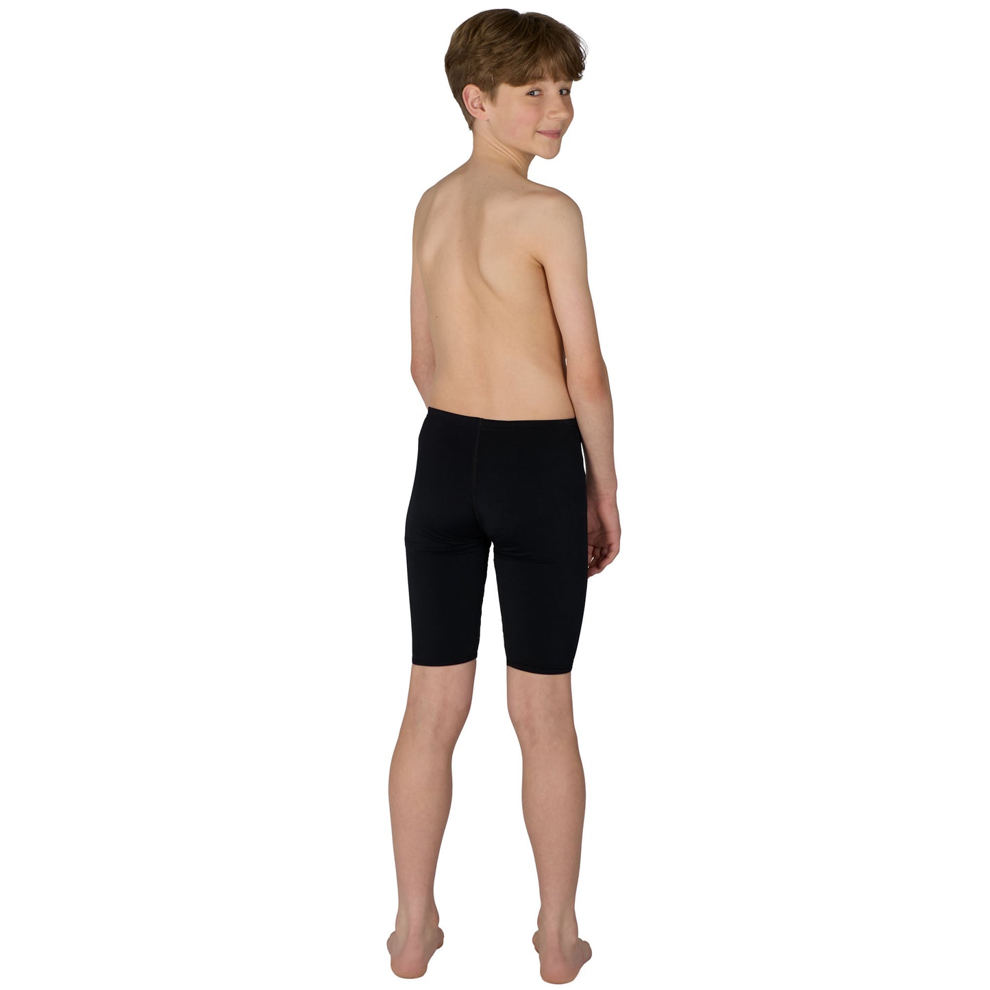 Jungen Badehose Solid Pacer Junior Schwarz