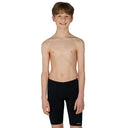 Black Junior Boys Pacer Ecotech Swim Jammers