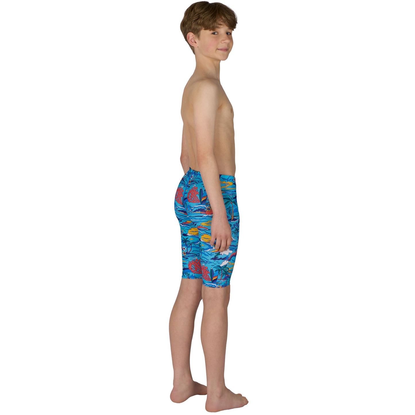 Blue Hawaii Boys Pacer Jammer