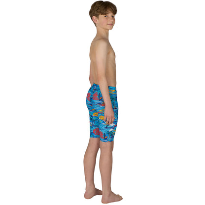 Blue Hawaii Boys Pacer Jammer