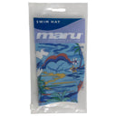 Silicone Swim Cap - Blue Hawaii Print