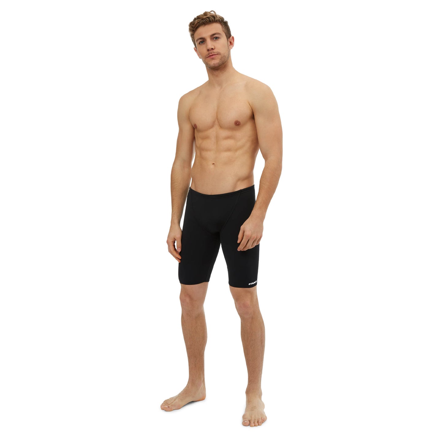 Black Mens Pacer Swim Jammers