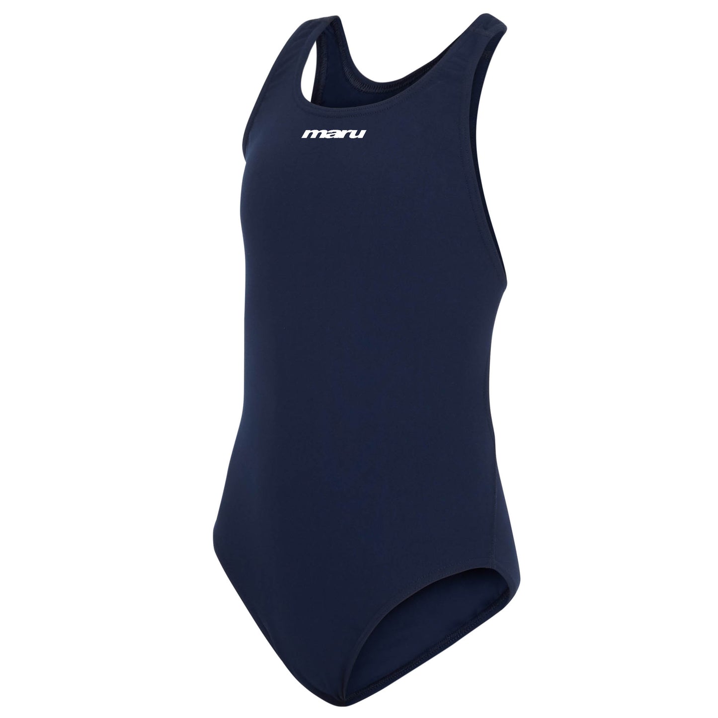 Navy Girls Pacer Racer Back Swimsuit