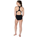 Black Womens Pacer Ecotech Tri Back Swimsuit