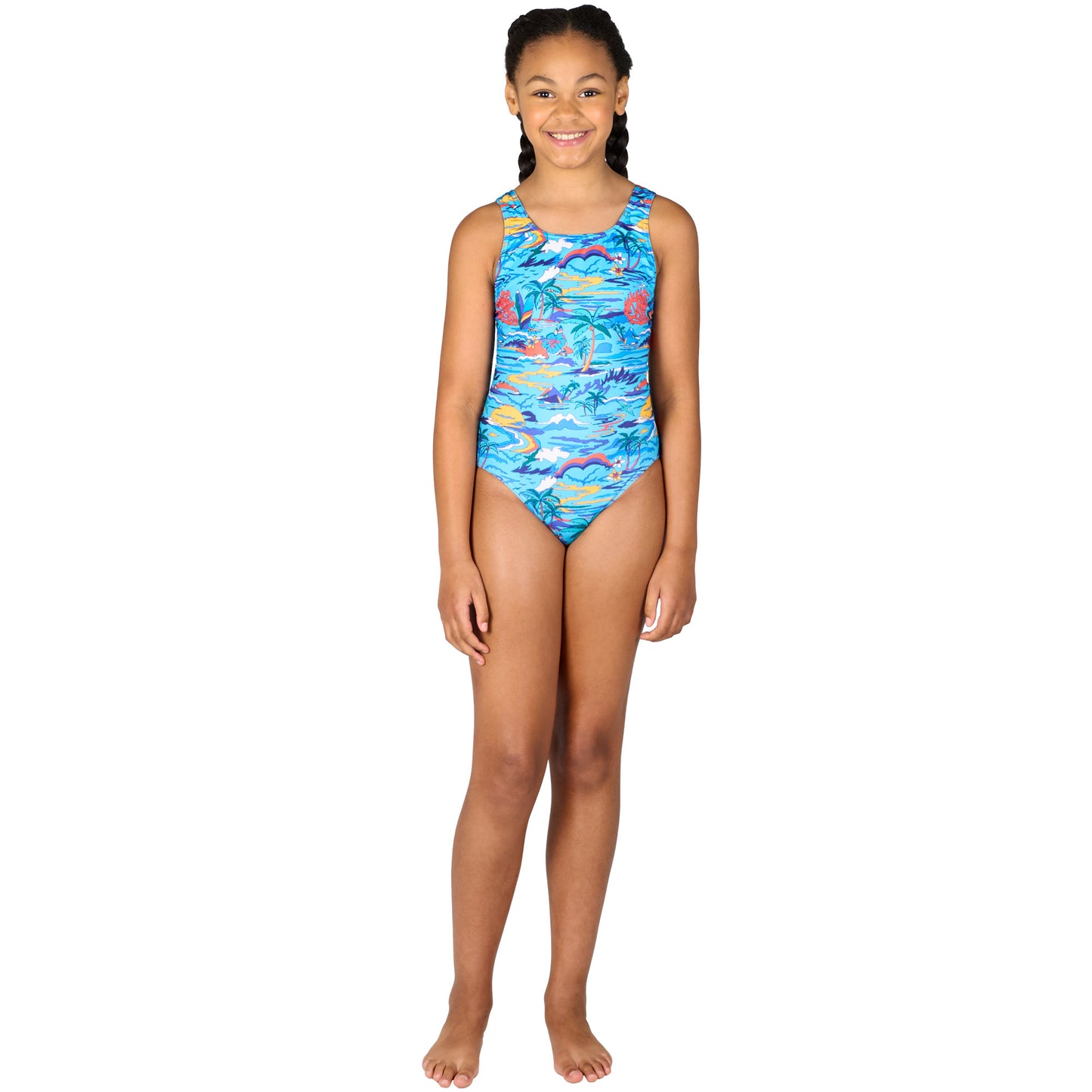 Blue Hawaii Pacer Auto Back Badeanzug
