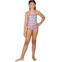 Pretty Flamingo Pacer Tie Back Badeanzug