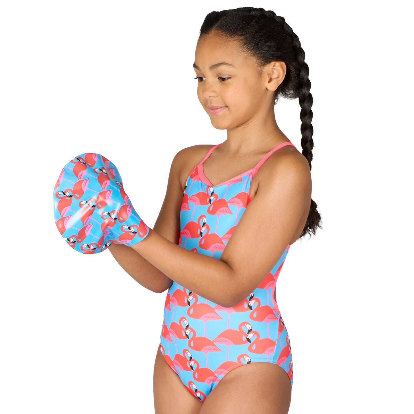 Pretty Flamingo Pacer Tie Back Badeanzug