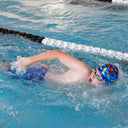 Silicone Swim Cap - Night Shark Print