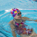 Silicone Swim Cap - Hazy Days Print