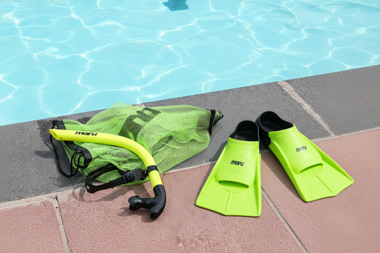Maru Snorkel & Fins Bundle + Free Bag