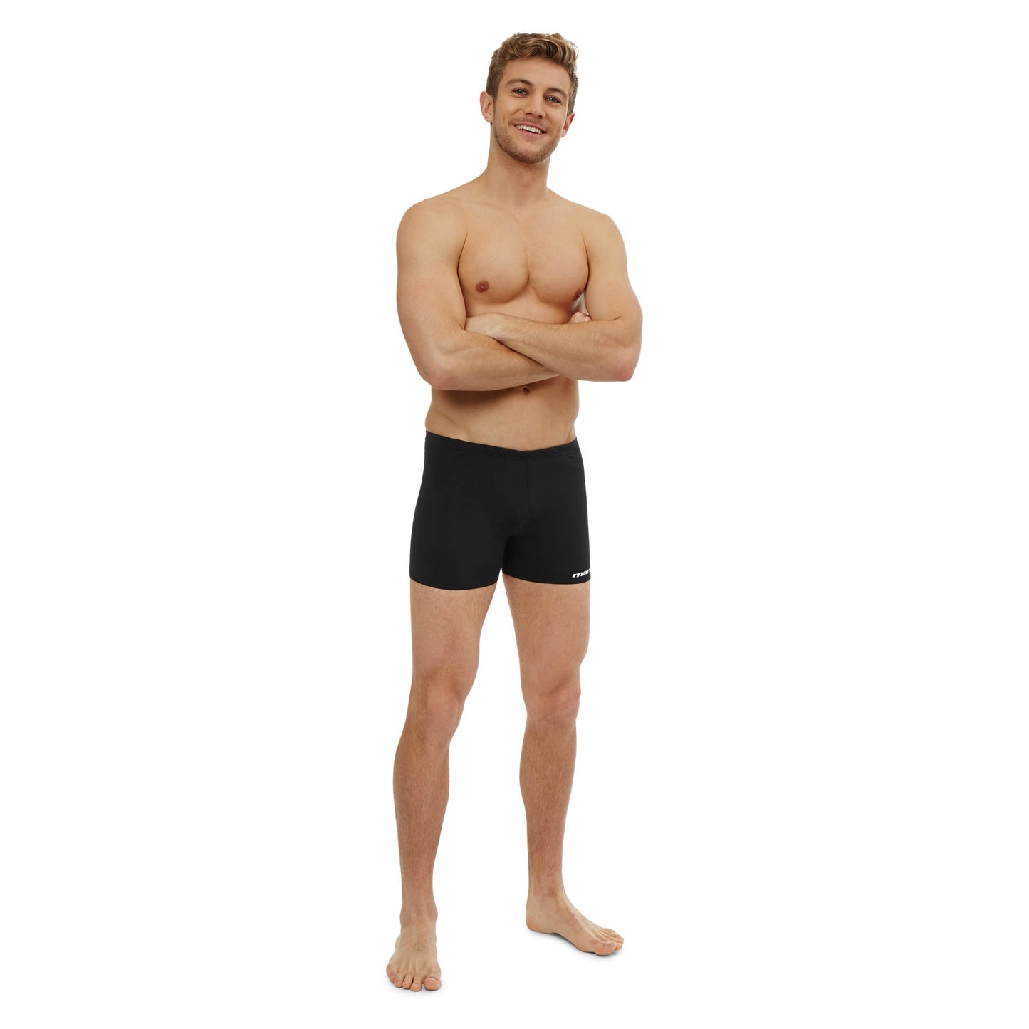 Black Mens Pacer Swim Shorts