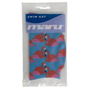 Silicone Swim Cap - Pretty Flamingo Print
