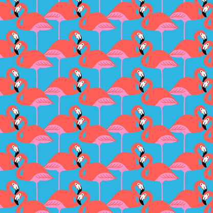 Pretty Flamingo Pacer Tie Back Badeanzug