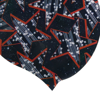 Silicone Swim Cap - Starz Print