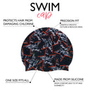 Silicone Swim Cap - Starz Print