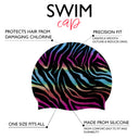 Silicone Swim Cap - Wild Thing Print