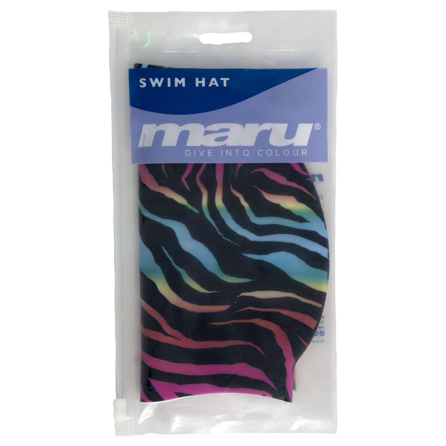 Silicone Swim Cap - Wild Thing Print