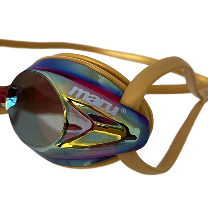 Pulse Mirror Anti-Fog-Schutzbrille für Erwachsene – Gold, Pink und Blau