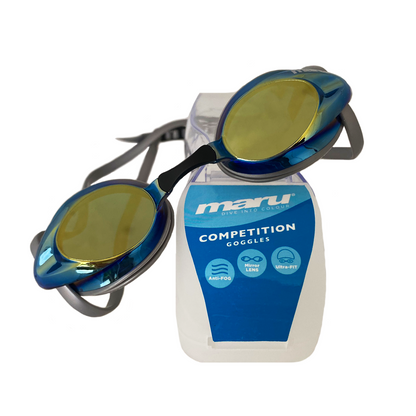 Pulse Mirror Anti-Fog-Schutzbrille für Erwachsene – Gold, Pink und Blau