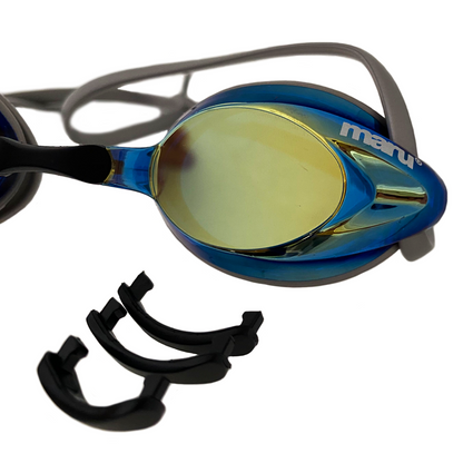 Pulse Mirror Anti-Fog-Schutzbrille für Erwachsene – Gold, Pink und Blau