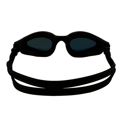Groove Polarised Mirror Anti Fog Swimming Adult Goggles - Black