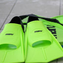Maru Swim Training Fins - Neon Lime/Black