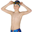 Silicone Swim Cap - Night Shark Print