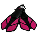 Maru Swim Dive Fins - Neon Pink and Black