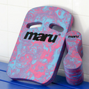 Maru Swim Kickboard - Blue and Pink Swirl