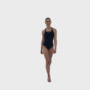 Navy Womens Pacer Ecotech Tri Back Swimsuit