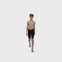 Black Junior Boys Pacer Ecotech Swim Jammers