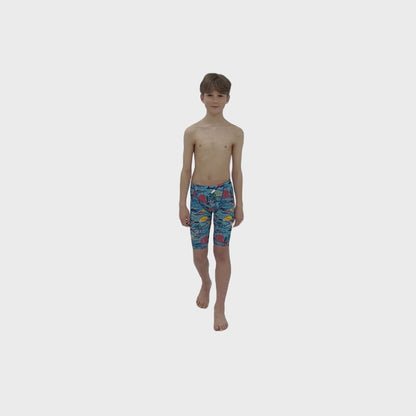 Blue Hawaii Boys Pacer Jammer