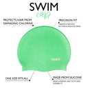 Silicone Swim Cap - Green