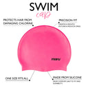 Silicone Swim Cap - Pink