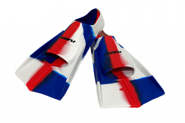 Training Fins - Red/White/Blue