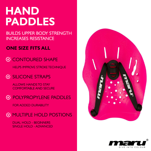 Hand Paddles (Pink)