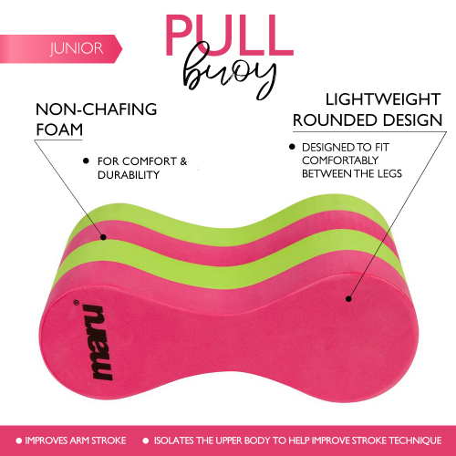 Junior Pull Buoy (Pink/Lime)