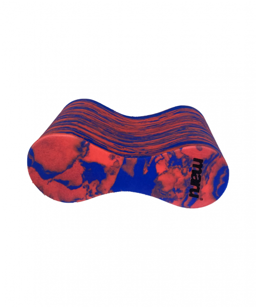 Adult Swirl Pull Buoy (Blue/Red)