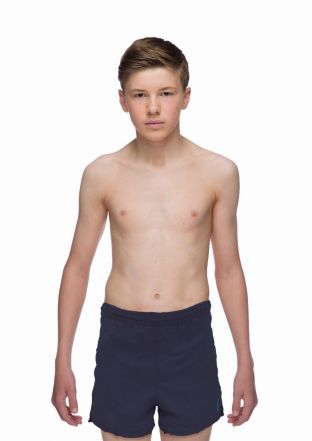 Solid Tactel Boys Swimming Short (Navy)