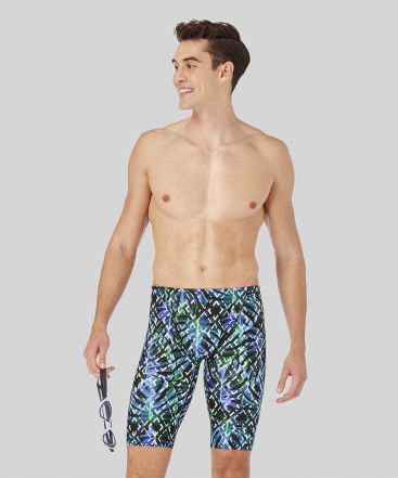 Maru Surf Ecotech Panel Design Men's Pacer Chlorine Resistant Swimming Jammer 