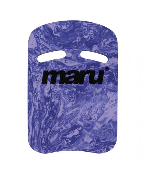 MARU Swirl Two Grip Fitness Kickboard Dark Purple/Purple